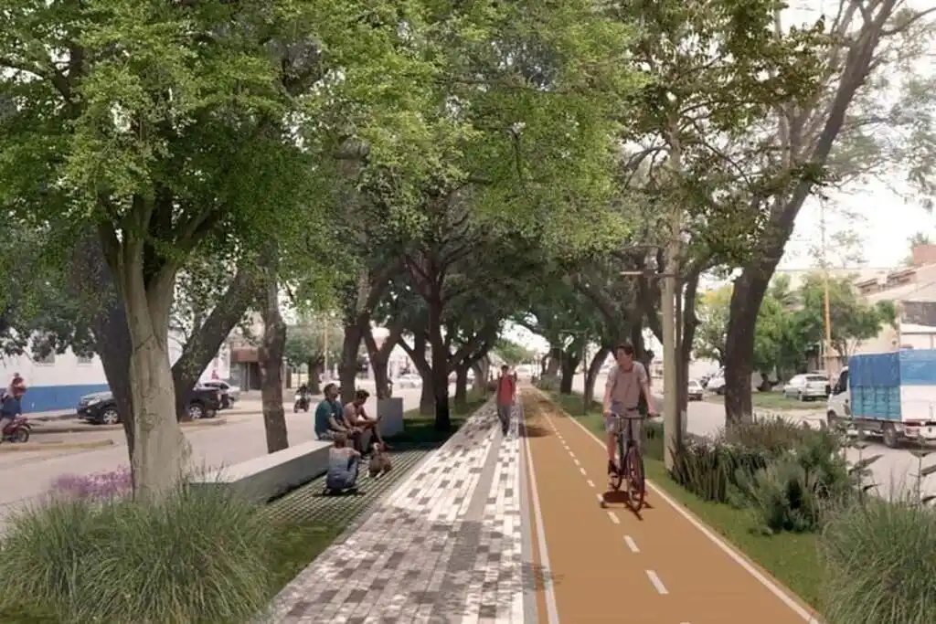 Render cantero Aristóbulo del Valle . El Litoral