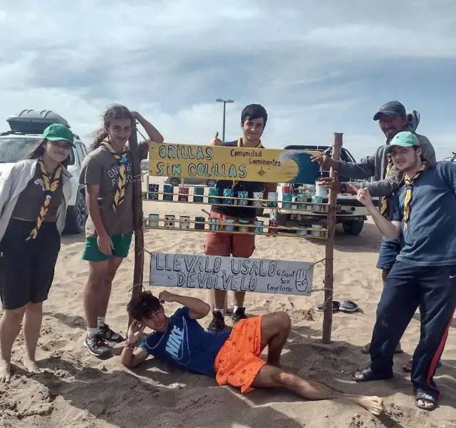 El distrito scouts Aitué busca sumar adultos al voluntariado
