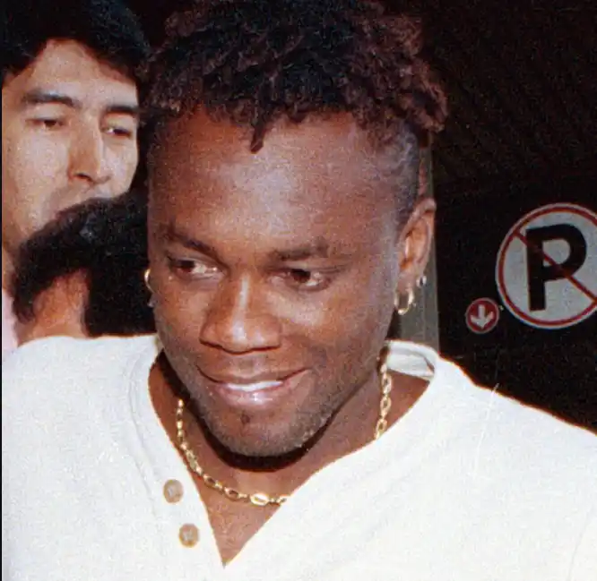 Foto sin fecha del ex futbolista de la selecci?n nacional de f?tbol de Colombia Albeiro "El Palomo" Usuriaga, asesinado la noche del 11 de febrero de 2004 en la ciudad de Cali,