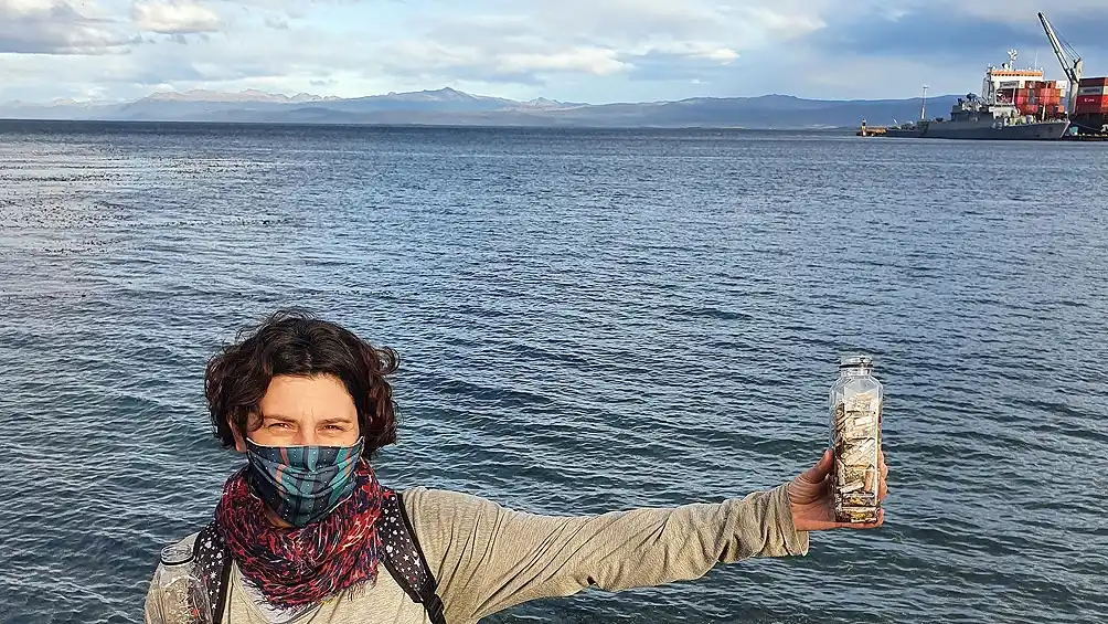 Recolectaron 500 mil colillas de cigarrillos de las calles de Ushuaia