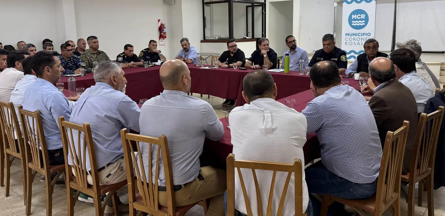 Dorrego: Chalde participó de una reunión con el ministro de Seguridad