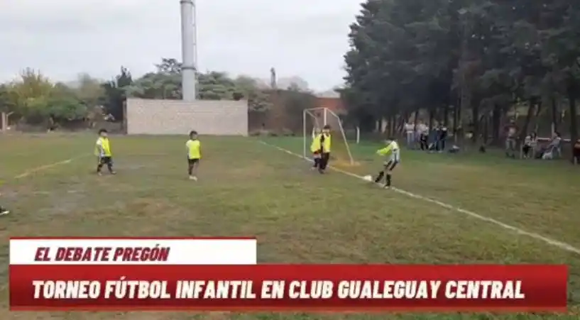 Comenzó el Torneo de Fútbol Infantil Rojo y Negro