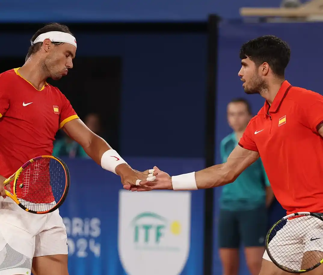 Nadal y Alcaraz quedaron eliminados de los Juegos Olímpicos en cuartos de final de dobles