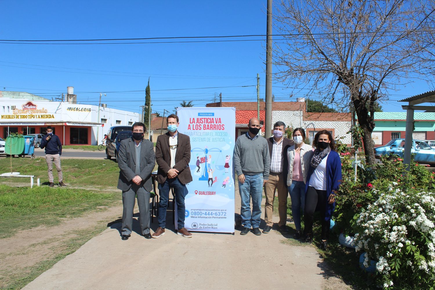 La Justicia va a los Barrios: se realizó una jornada en Gualeguay