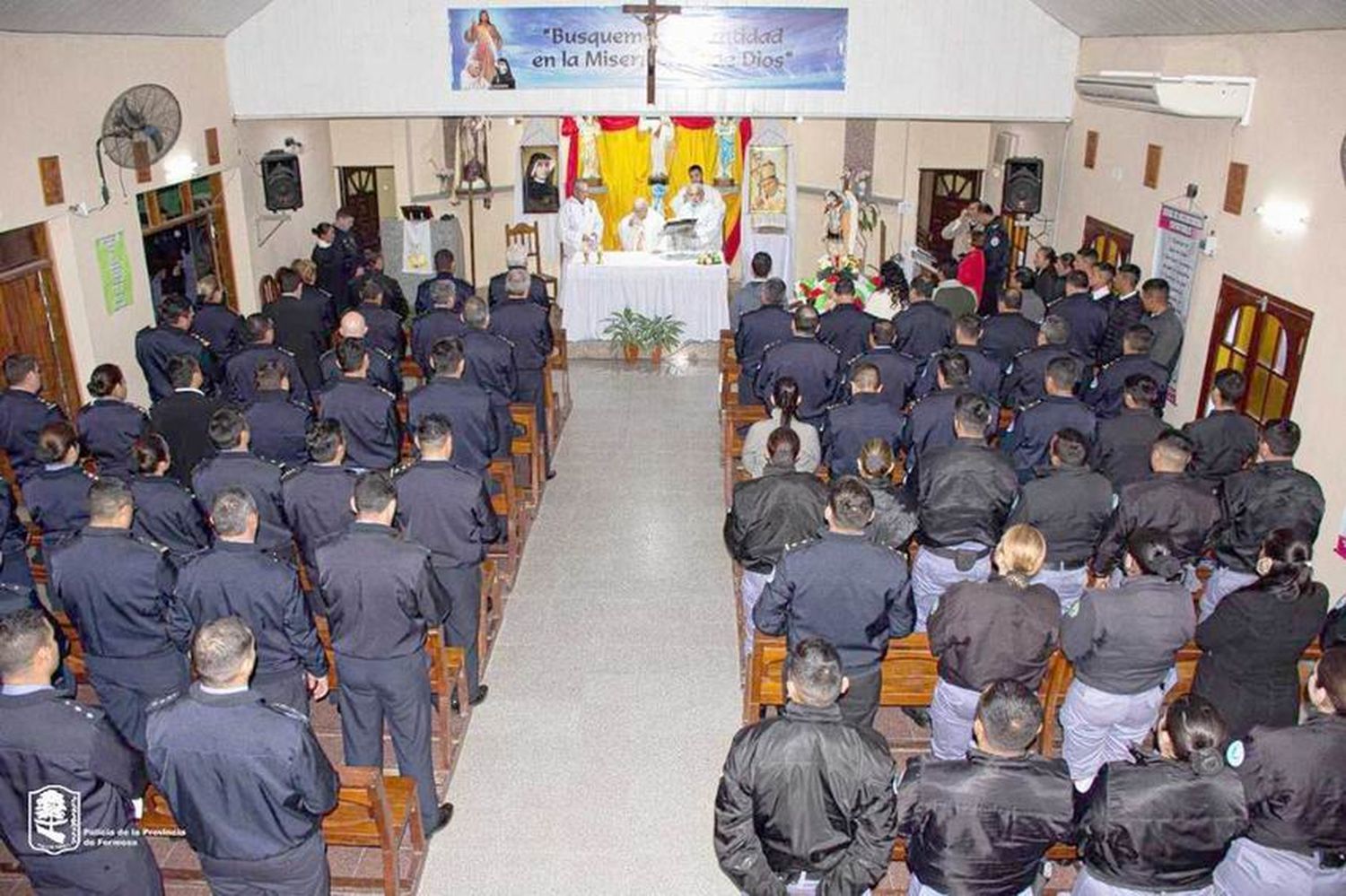 La familia policial celebró la fiesta de su santo patrono