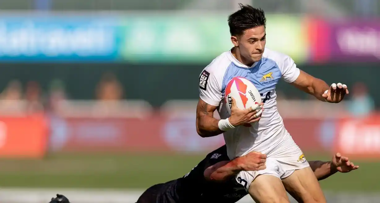 Los Pumas 7s vencieron a Nueva Zelanda 21 a 19.