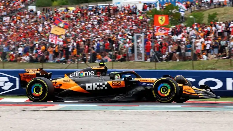 Fórmula 1: victoria cerrada de Norris y Colapinto al fondo de la grilla