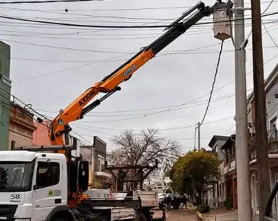 Se quemó un transformador y dejó sin luz a toda la zona de la Liga
