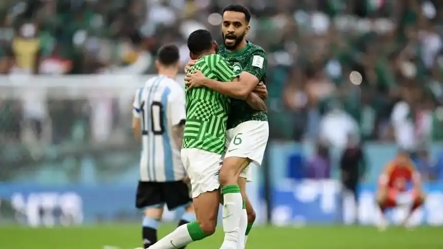 Arabia Saudita le ganó a la Selección Argentina