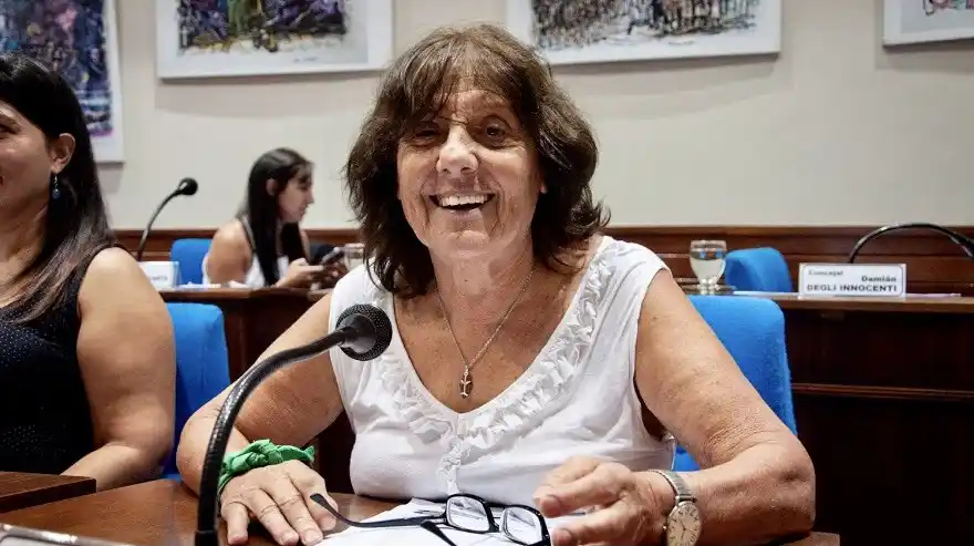 Dolor en el Concejo Deliberante de Avellaneda: Murió la edil Hilda Cabrera