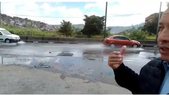 ¡GUILLOTINA EN LA PANAMERICANA! 7 accidentes de tránsito, heridos y lesionados por bote de aguas servidas