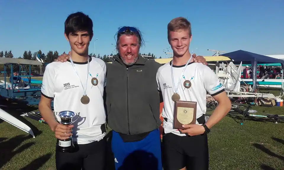 Pidre-Barbini, campeones argentinos