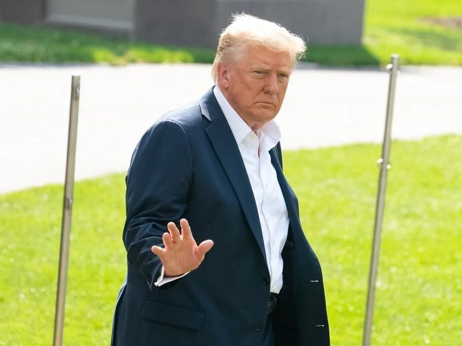 Trump amenazó a Rusia con más aranceles si no se logra un acuerdo