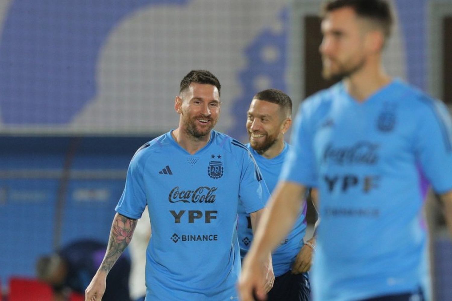 Alivio Mundial:  Messi se entrenó a la par de sus compañeros y estará en el debut de la Selección argentina