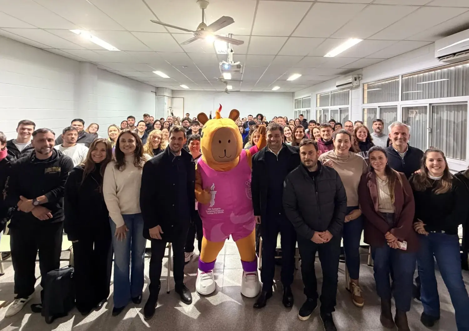 Más de 530 voluntarios de Rafaela se capacitaron para los Juegos Suramericanos 2026