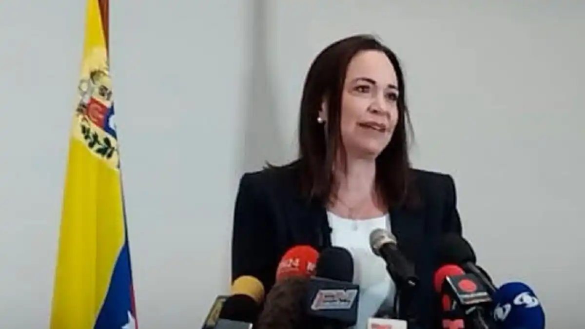 MARÍA CORINA MACHADO acusa a Joe Biden por su «falta de firmeza» con la situación venezolana