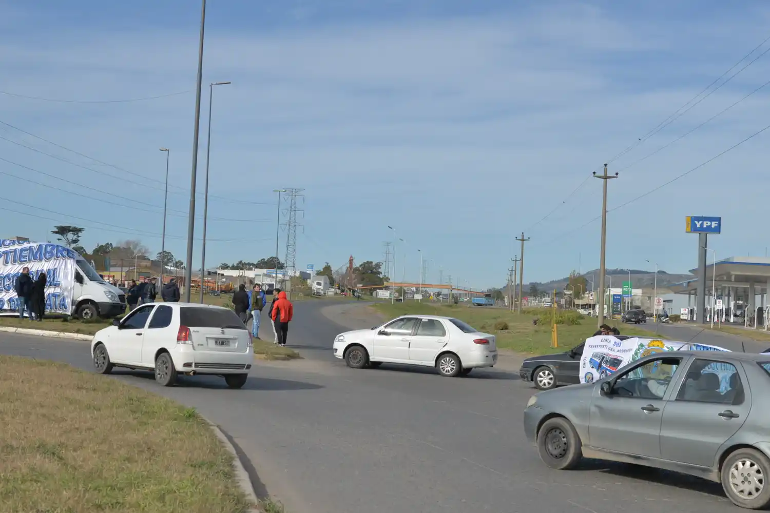 Agrupacion 24 de septiembre corte de ruta - 3