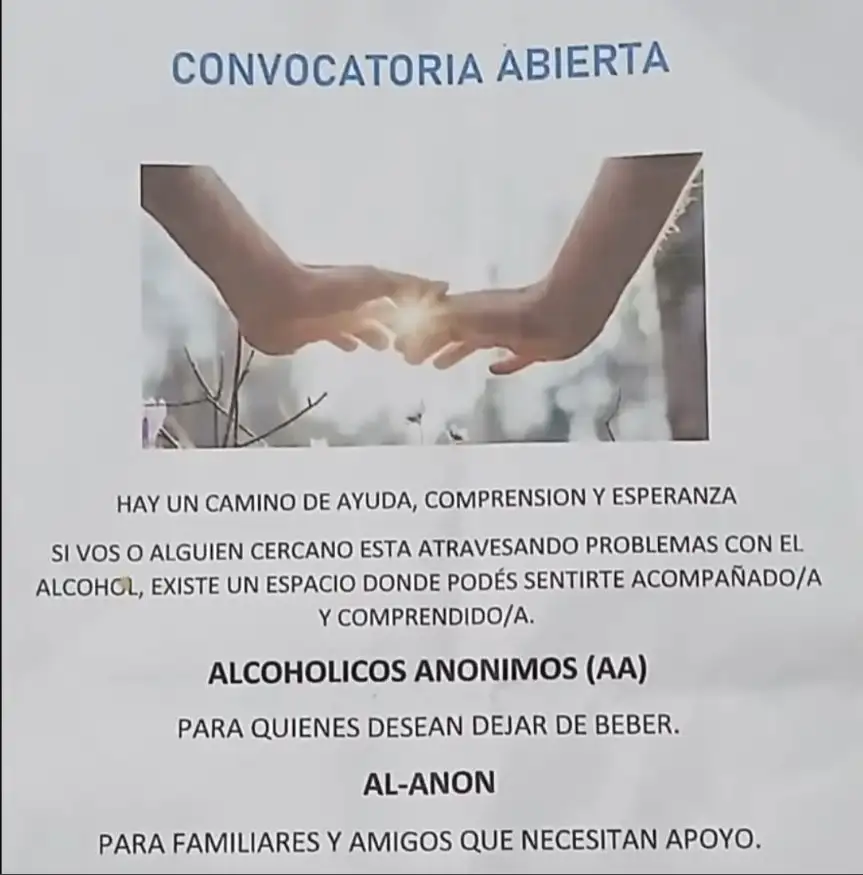 convocatoria alcoholicos anonimos