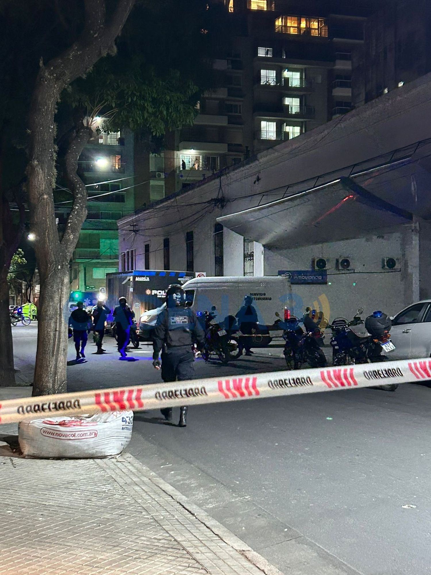 Tensión en el microcentro de Rosario.