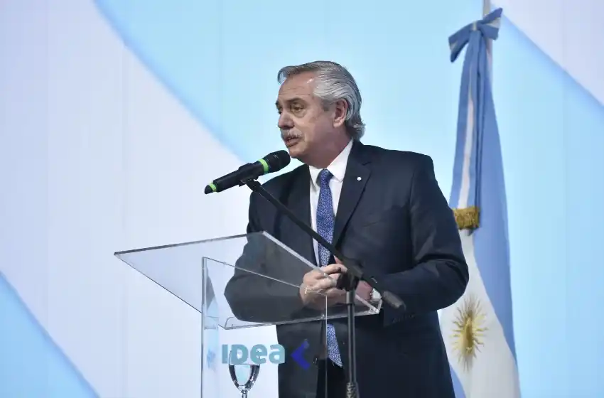 Alberto Fernández en IDEA: "Un crecimiento sin justicia social es un crecimiento que trae conflicto"