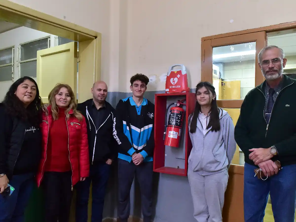 El Ipet N° 50 será el primero cardioprotegido en la ciudad 