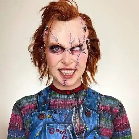 maquillajes con lentes de contacto en Halloween - 4