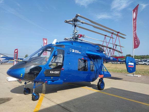 MAKS 2021: Kamov presentó el Ka-226T Climber