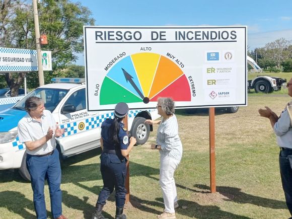 Suman acciones de prevención sobre riesgo de incendios forestales en Entre Ríos