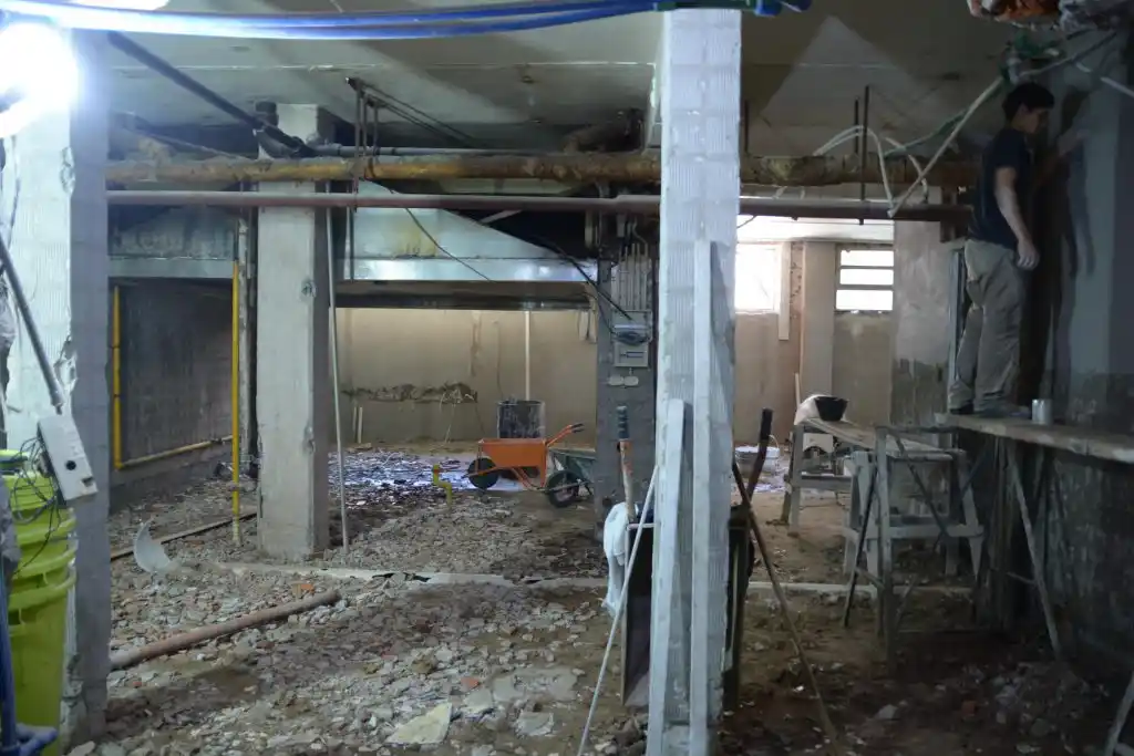 Anunciaron avances en las obras programadas en el Hospital Santamarina