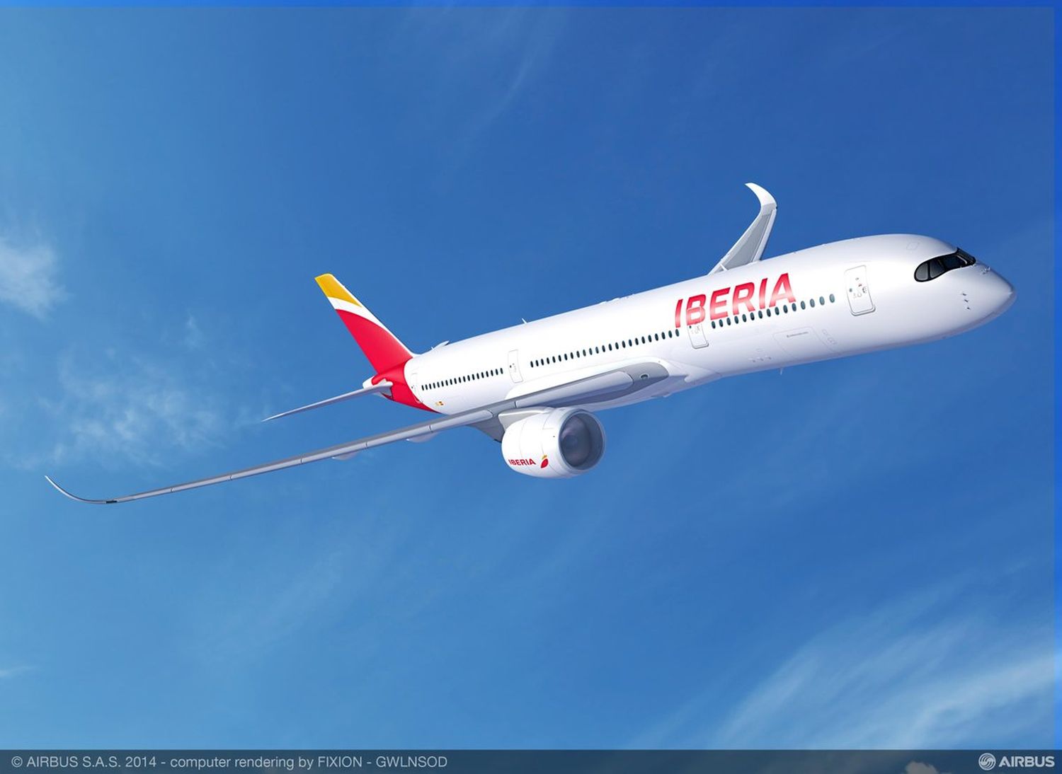 Iberia recibirá su primer A350 en junio y anunció su primera ruta