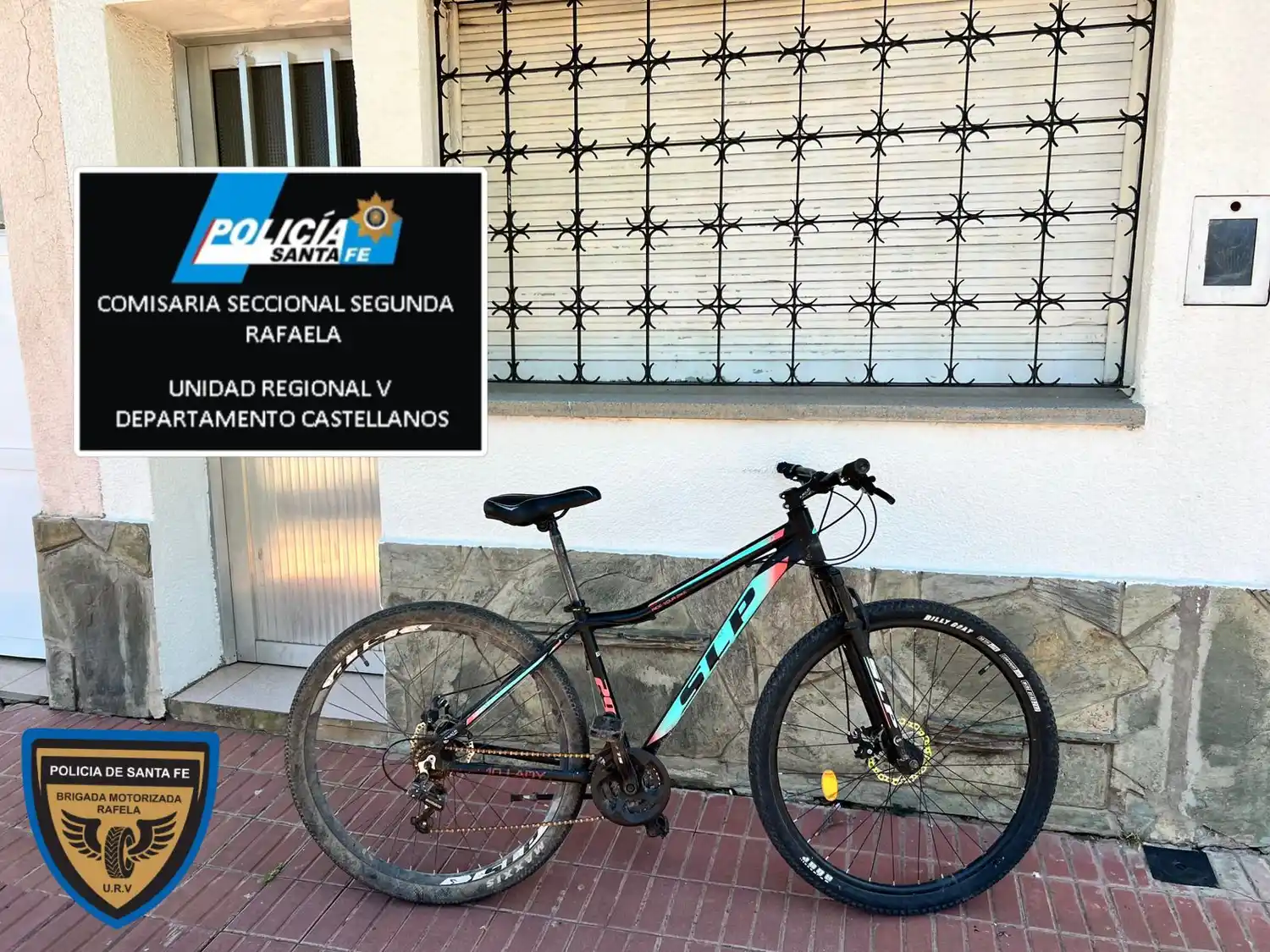 bicicleta slp secuestrada policia rafaela