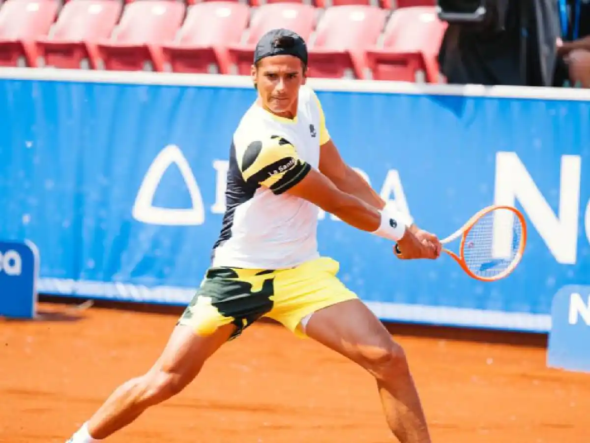 Coria cayó con el máximo favorito en la final de Bastad