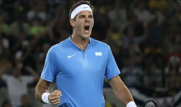 Un brillante Del Potro venció a Cilic y Argentina aún sueña