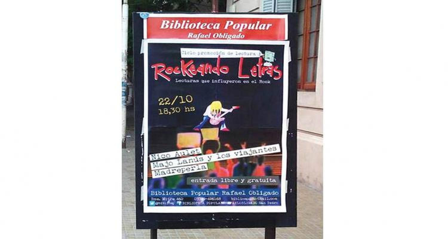 Rock y Literatura en la Biblioteca