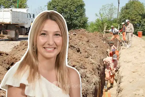 Bárbara Chivallero "Estamos hablando de 1200 familias se verán beneficiadas con esta obra"