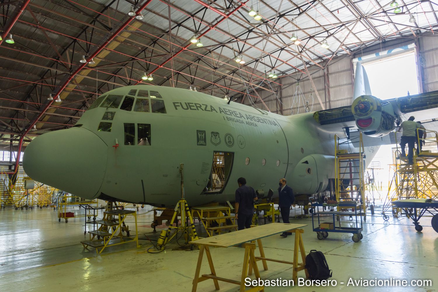 Visit to FAdeA: we learned about Hercules modernization progress