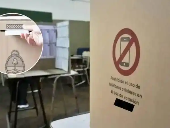 Está prohibido sacar fotos a la Boleta Única de Papel