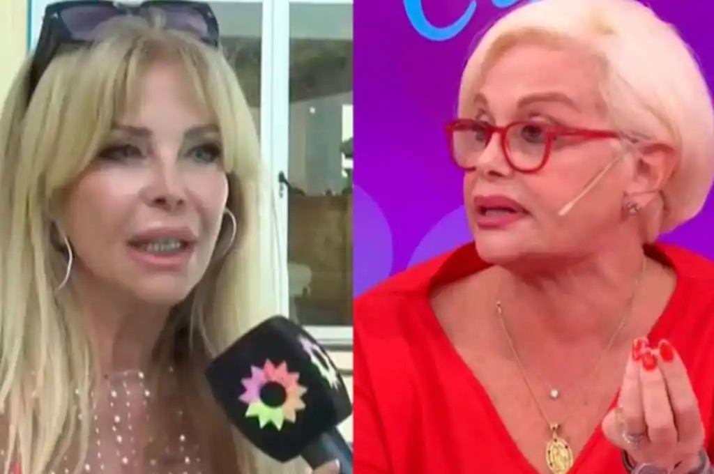 Cruce entre Graciela Alfano y Carmen Barbieri