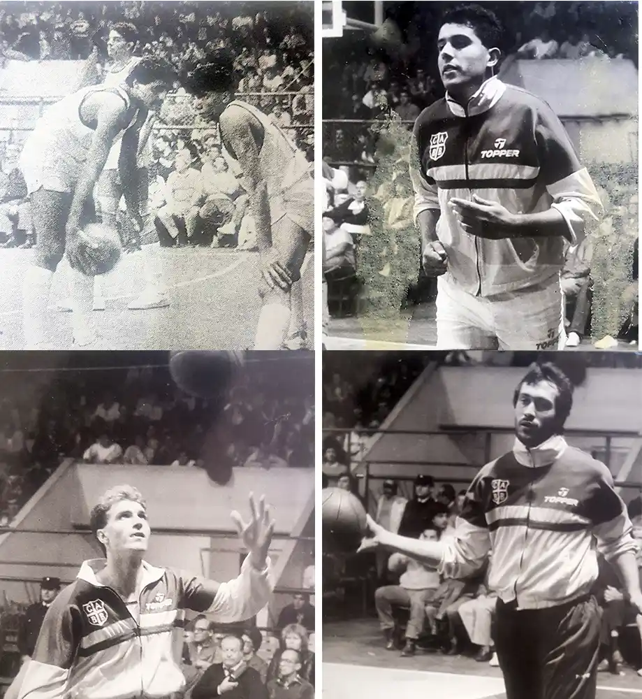 Visita histórica del mejor básquet