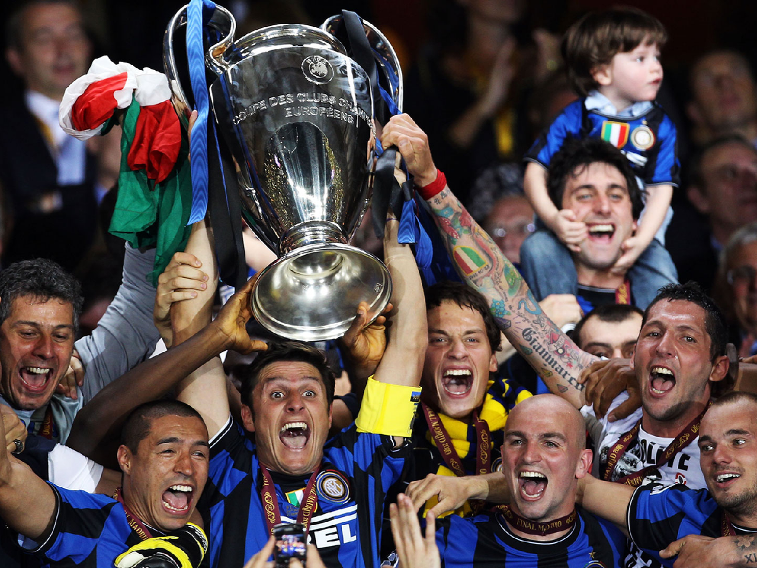 Hace 10 años Inter, con Milito, Zanetti, Samuel y Cambiasso, ganaba la Champions League