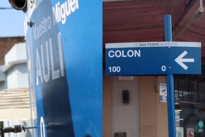aulí colón carteles sin tildes