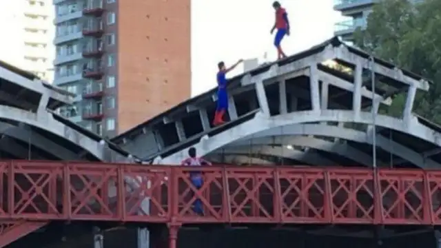 Está grave el joven que quiso copiar al Hombre Araña y cayó desde diez metros