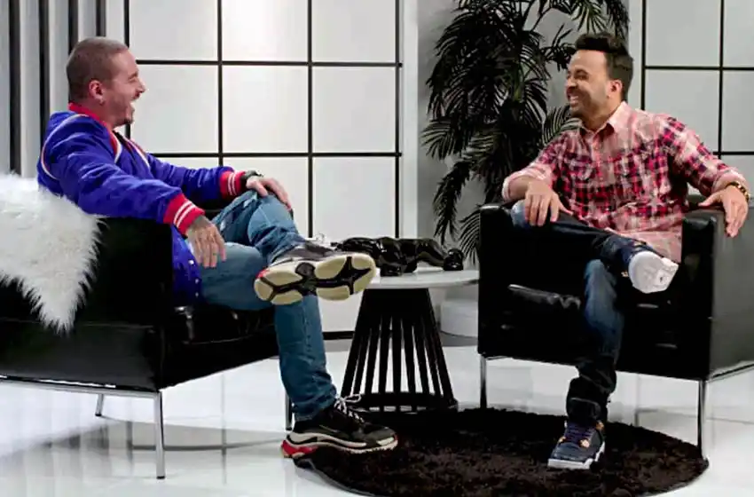 J Balvin le confesó a Luis Fonsi que lloró por sus canciones