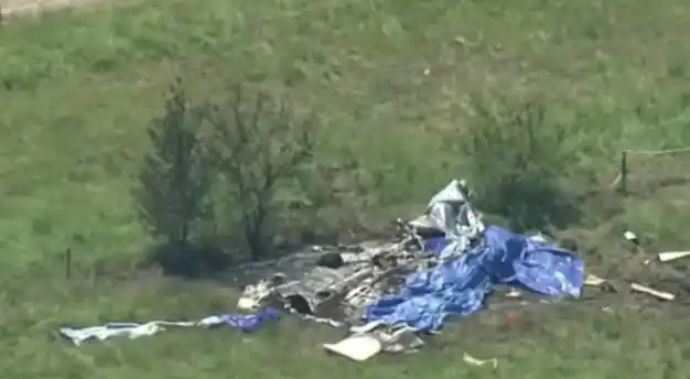 Cayó un avión cerca de Kansas City: hay 12 muertos. Agencia NA (Captura de pantalla)