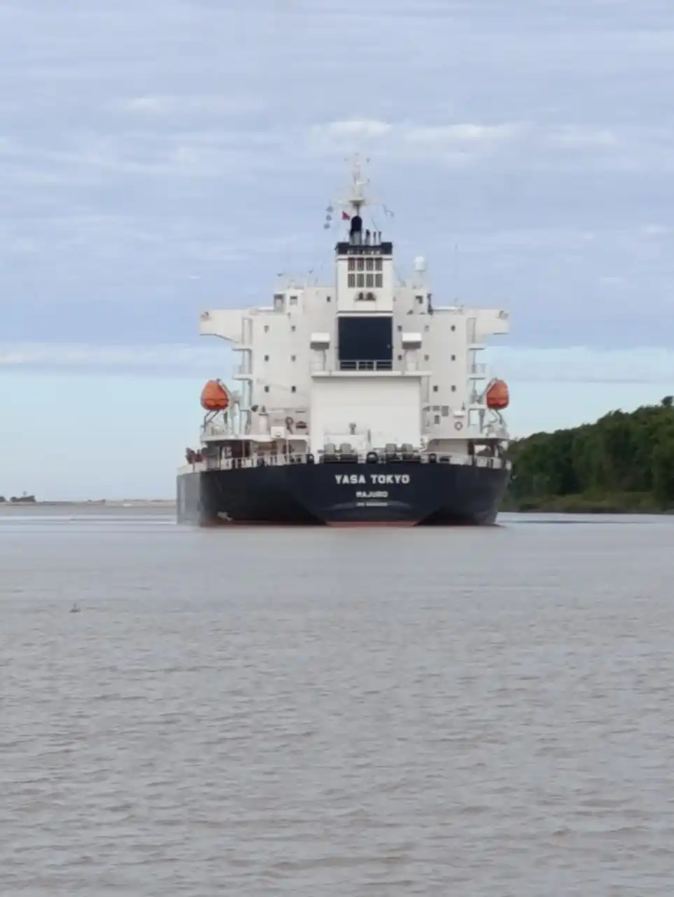 buque varado yasa tokyo puerto san pedro