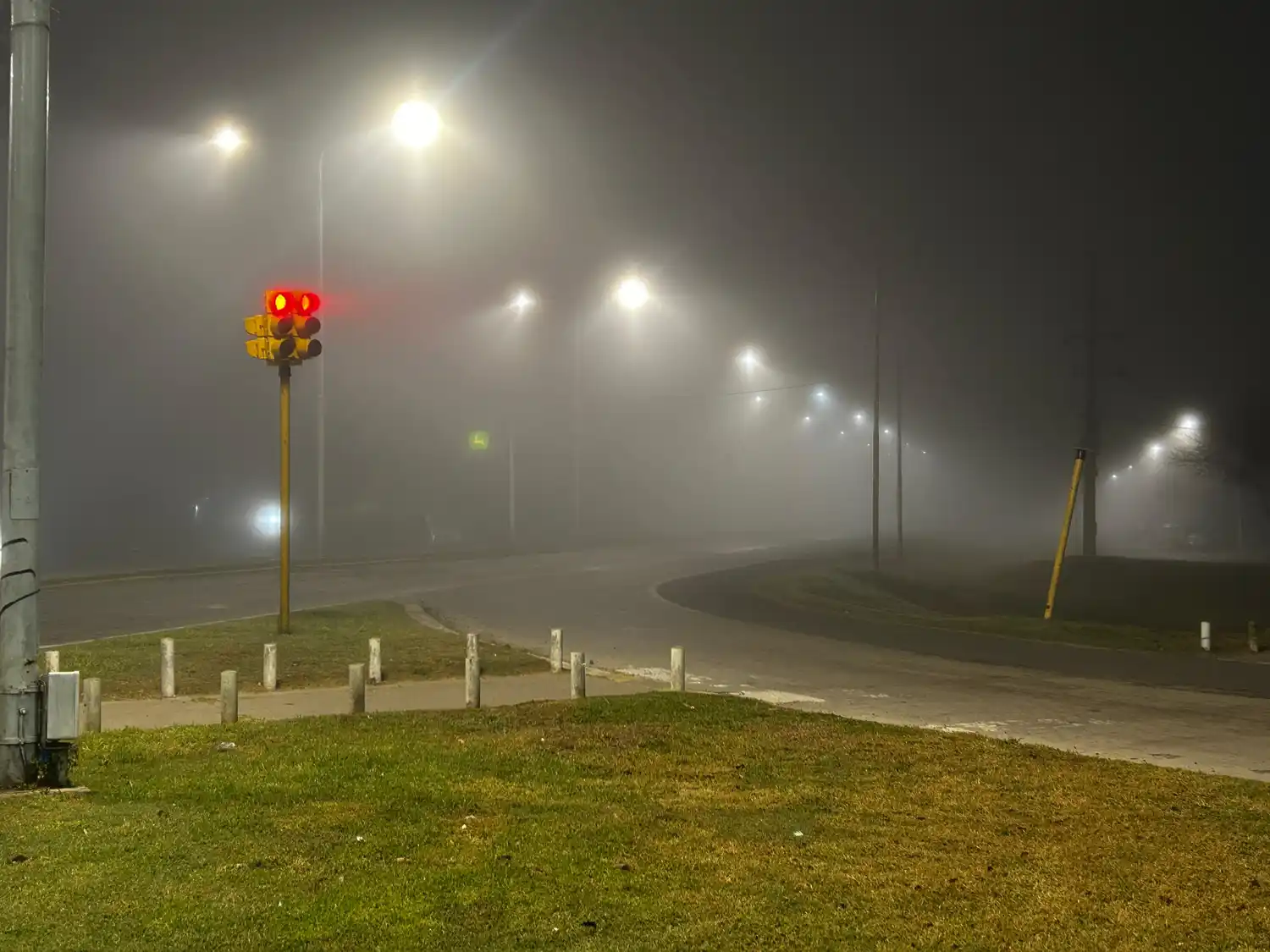 El arranque de mañana de este viernes en el ex tramo urbano de RN34 y Av. Luis Fanti | Crédito: RADIO RAFAELA