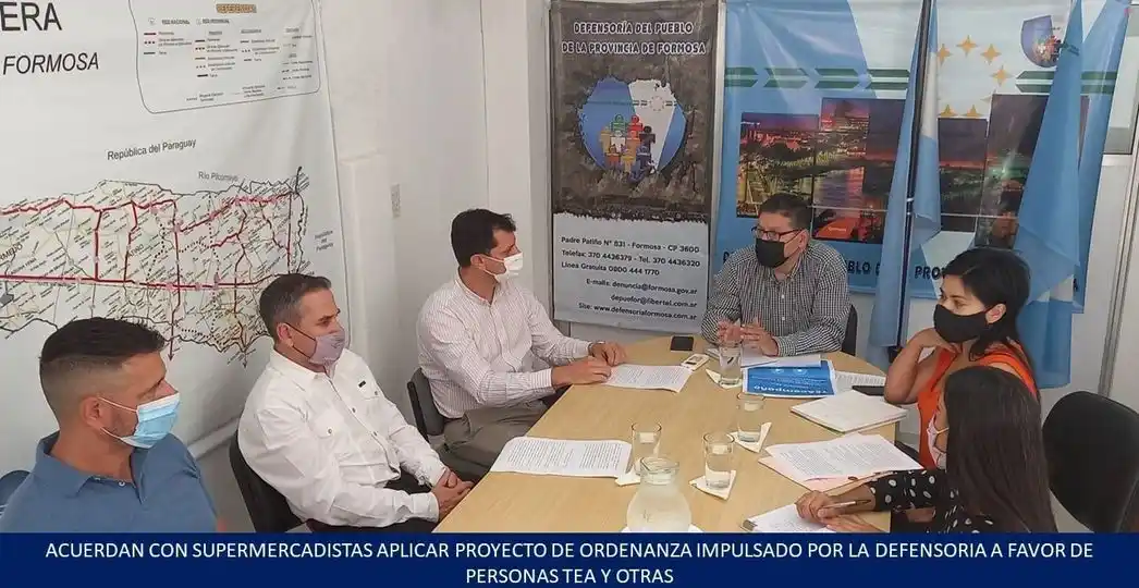 Reunión de Trabajo en sede de la Defensoría del Pueblo.
