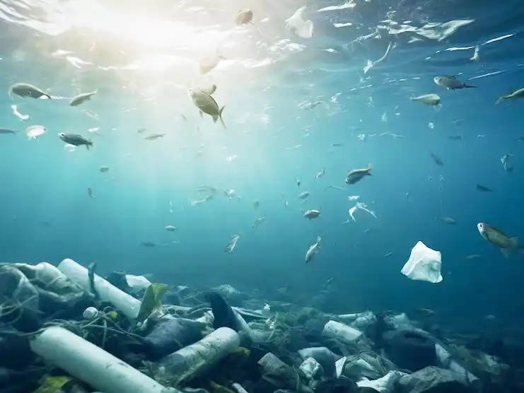 Los microplásticos generan nuevas moléculas químicas bajo la acción de la luz solar