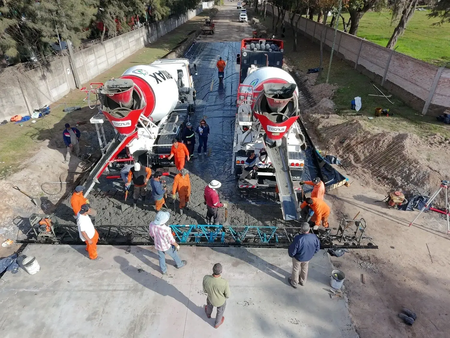 La realización de la obra vial más importante del norte santafesino avanzó en un 15%