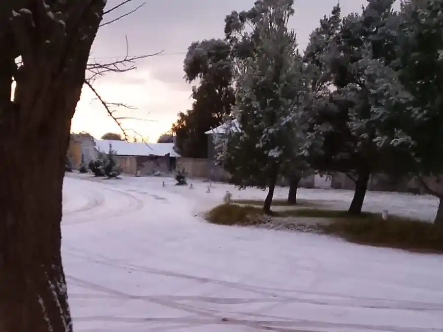 Foto enviada por un vecino de Cascallares
